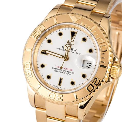 rolex gold yachtmaster|rolex yacht master 2023 price.